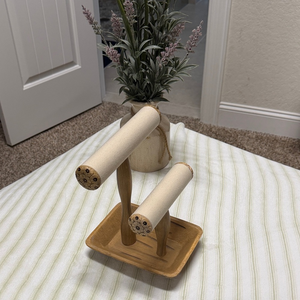 Wooden Jewelry Display Stand
